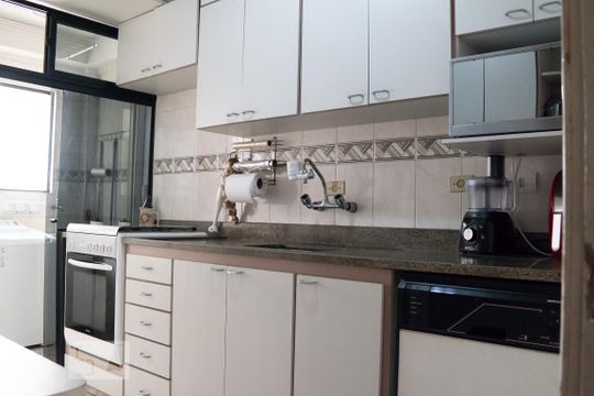 Cozinha de apartamento à venda com 4 quartos, 93m² em Rudge Ramos, São Bernardo do Campo