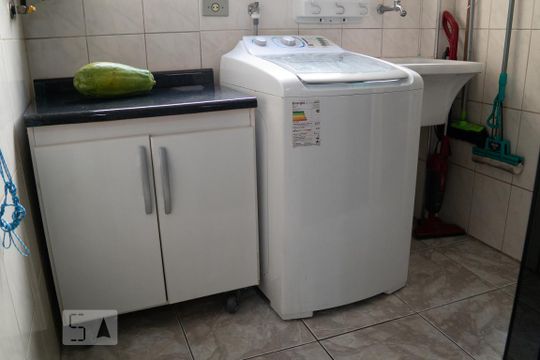 Lavanderia de apartamento à venda com 4 quartos, 93m² em Rudge Ramos, São Bernardo do Campo