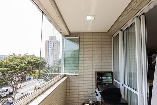 Varanda Sala de apartamento à venda com 4 quartos, 210m² em Vila Carrão, São Paulo