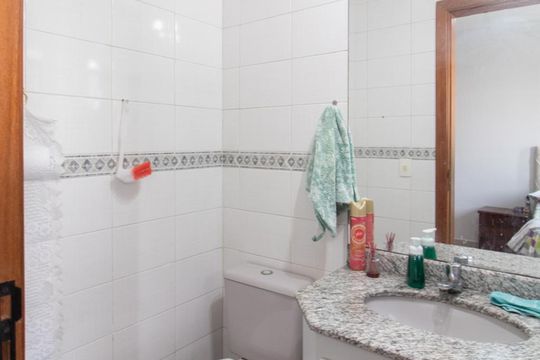 Banheiro da Suíte de apartamento à venda com 2 quartos, 70m² em Baeta Neves, São Bernardo do Campo
