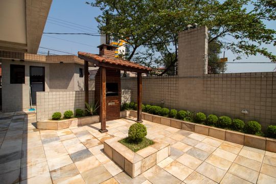Área comum - Churrasqueira de apartamento à venda com 2 quartos, 70m² em Baeta Neves, São Bernardo do Campo