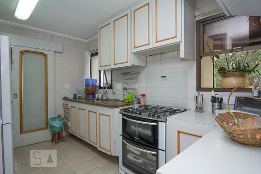 Cozinha de apartamento à venda com 4 quartos, 168m² em Perdizes, São Paulo