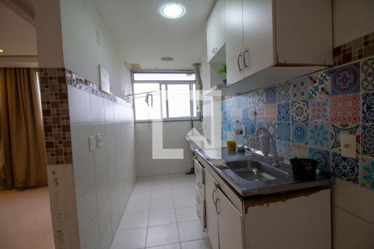 Cozinha e Área de Serviço de apartamento à venda com 2 quartos, 54m² em Vargem Pequena, Rio de Janeiro