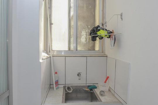 Área de Serviço de apartamento à venda com 1 quarto, 40m² em Estácio, Rio de Janeiro