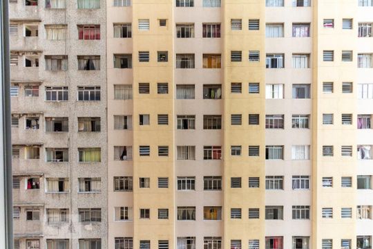 Vista do Quarto de apartamento para alugar com 1 quarto, 35m² em Sé, São Paulo