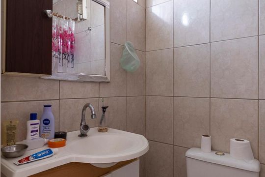 Banheiro da Suíte de casa de condomínio à venda com 3 quartos, 109m² em Vila Gumercindo, São Paulo