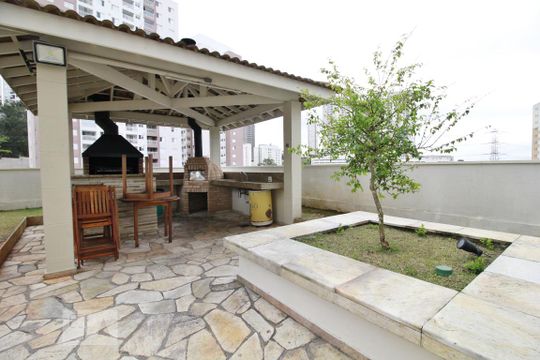 Área comum - Churrasqueira de apartamento para alugar com 2 quartos, 67m² em Parque Reboucas, São Paulo