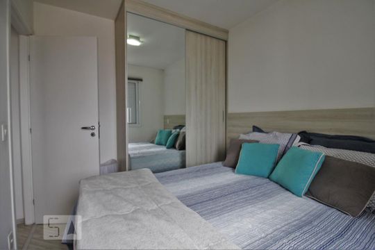Quarto 1 de apartamento para alugar com 2 quartos, 67m² em Parque Reboucas, São Paulo