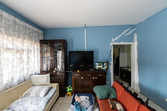 Sala de casa para alugar com 1 quarto, 100m² em Vila Nova Manchester, São Paulo