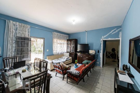 Sala de casa para alugar com 1 quarto, 100m² em Vila Nova Manchester, São Paulo
