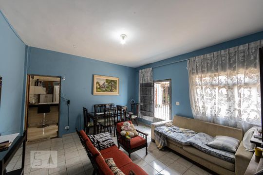 Sala de casa para alugar com 1 quarto, 100m² em Vila Nova Manchester, São Paulo