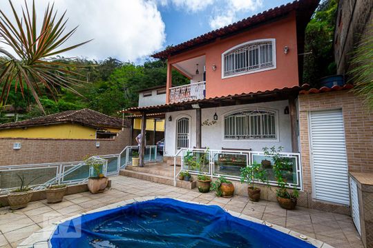 Área comum - Piscina de casa à venda com 4 quartos, 192m² em Fonseca, Niterói