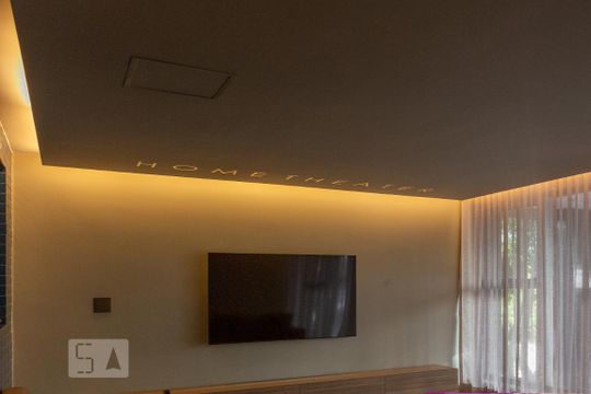 Área Comum - Home Theatre de kitnet/studio para alugar com 1 quarto, 49m² em Pompeia, São Paulo