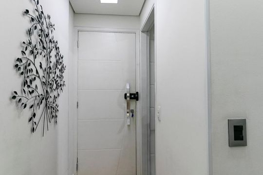 Entrada / Cozinha de apartamento à venda com 3 quartos, 65m² em Chácara Seis de Outubro, São Paulo