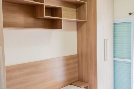 Armário de casa de condomínio à venda com 2 quartos, 109m² em Vila Alzira, Santo André