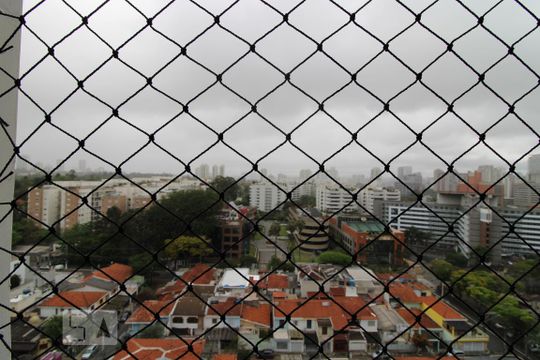 Vista da Suíte de apartamento à venda com 3 quartos, 93m² em Chácara Santo Antônio (zona Sul), São Paulo