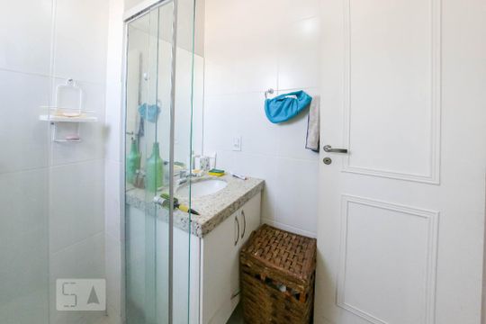 Banheiro Social de apartamento à venda com 2 quartos, 88m² em Calafate, Belo Horizonte