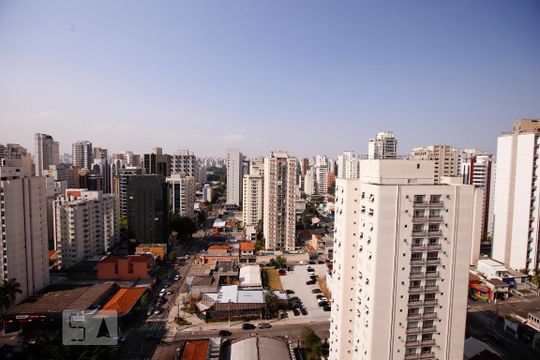 Vista de apartamento para alugar com 1 quarto, 45m² em Moema, São Paulo