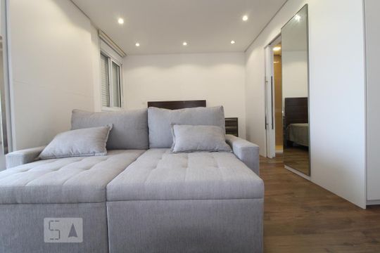 Apartamento para alugar com 1 quarto, 35m² em Campo Belo, São Paulo