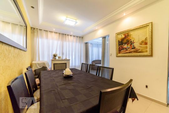 Sala de Jantar de casa para alugar com 5 quartos, 295m² em Mauá, São Caetano do Sul