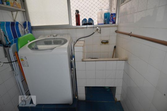 Área de Serviço de apartamento para alugar com 3 quartos, 90m² em Copacabana, Rio de Janeiro