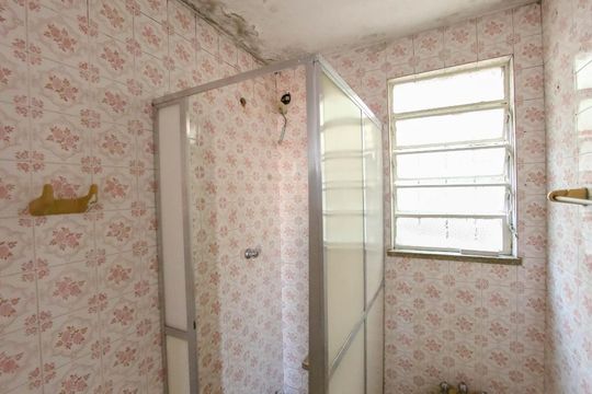 Banheiro da Suíte de apartamento à venda com 3 quartos, 95m² em Alto Barroca, Belo Horizonte