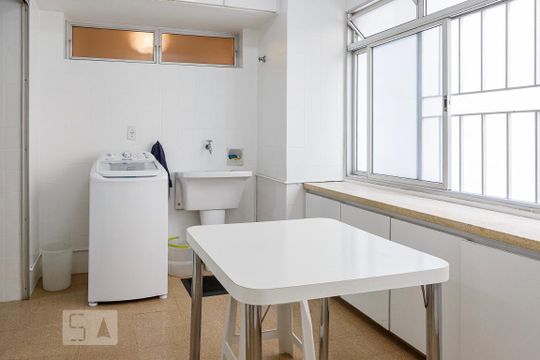 Área de Serviço de apartamento à venda com 3 quartos, 147m² em Paraíso, São Paulo