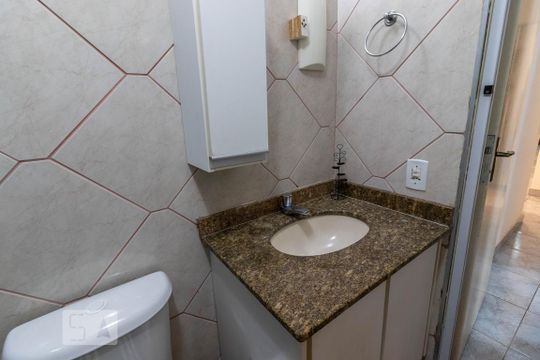 Banheiro da Suíte - Pia de apartamento para alugar com 3 quartos, 70m² em Freguesia do Ó, São Paulo
