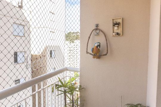 Varanda de apartamento à venda com 3 quartos, 86m² em Santa Terezinha, São Bernardo do Campo