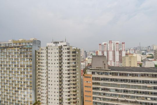Vista do Quarto de apartamento à venda com 1 quarto, 50m² em Jardim Paulista, São Paulo