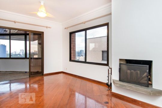 Sala de apartamento à venda com 4 quartos, 200m² em Paraíso do Morumbi, São Paulo