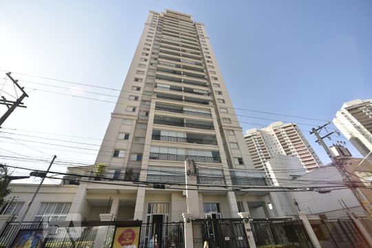 fachada frontal de apartamento à venda com 3 quartos, 99m² em Vila Gomes Cardim, São Paulo