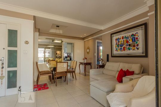 Sala de apartamento para alugar com 3 quartos, 116m² em Barra, Salvador