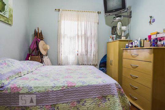 Casa 01 - Dormitório 01 de casa à venda com 3 quartos, 400m² em Barcelona, São Caetano do Sul