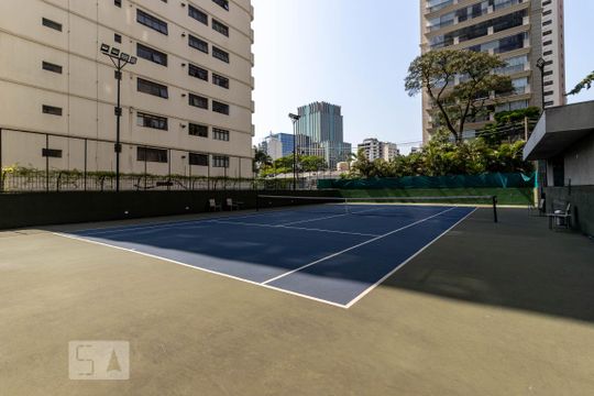área comum do prédio de apartamento à venda com 4 quartos, 268m² em Itaim Bibi, São Paulo