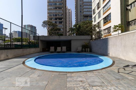 área comum do prédio de apartamento à venda com 4 quartos, 268m² em Itaim Bibi, São Paulo