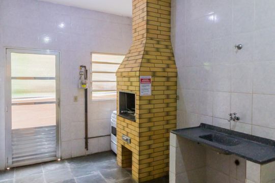 Área comum - Churrasqueira de apartamento para alugar com 2 quartos, 60m² em Jardim Iporanga, Guarulhos
