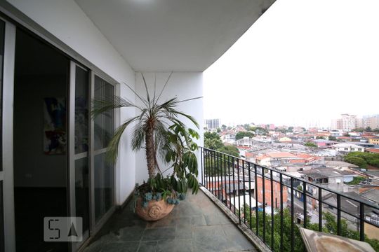 Varanda de apartamento à venda com 3 quartos, 120m² em Jardim Umuarama, São Paulo