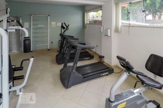 Área comum - Academia de apartamento para alugar com 2 quartos, 60m² em Jardim São Savério, São Paulo