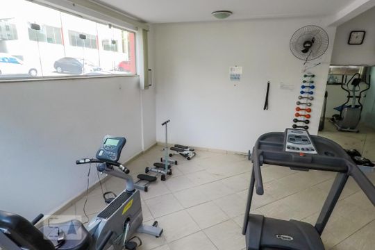 Área comum - Academia de apartamento para alugar com 2 quartos, 60m² em Jardim São Savério, São Paulo