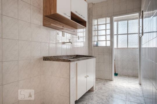 Cozinha de apartamento à venda com 1 quarto, 48m² em Campos Elíseos, São Paulo