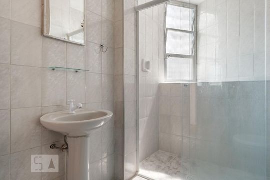 Banheiro de apartamento à venda com 1 quarto, 48m² em Campos Elíseos, São Paulo