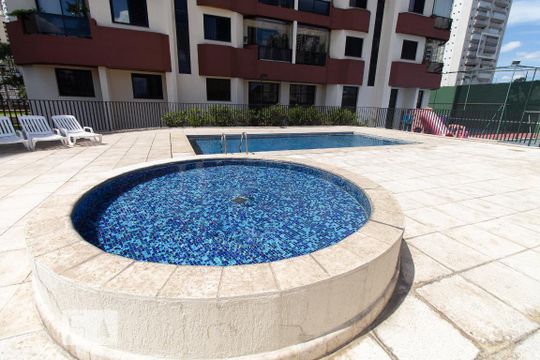 Área comum - Piscina de apartamento à venda com 3 quartos, 114m² em Vila Regente Feijó, São Paulo