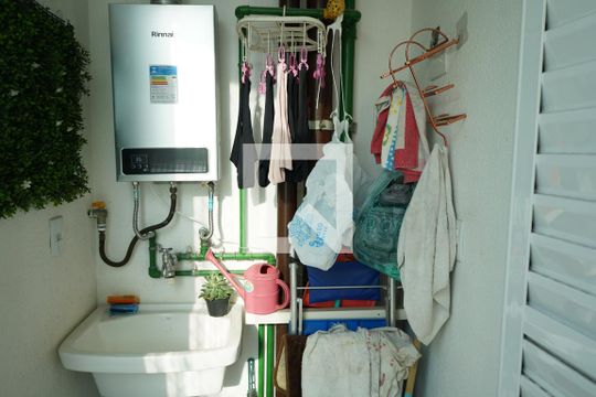 Área de Serviço de apartamento à venda com 1 quarto, 32m² em Brás, São Paulo