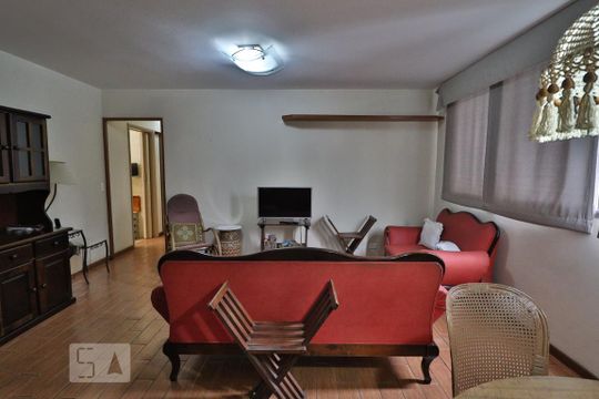 Sala de apartamento para alugar com 3 quartos, 105m² em Cerqueira César, São Paulo