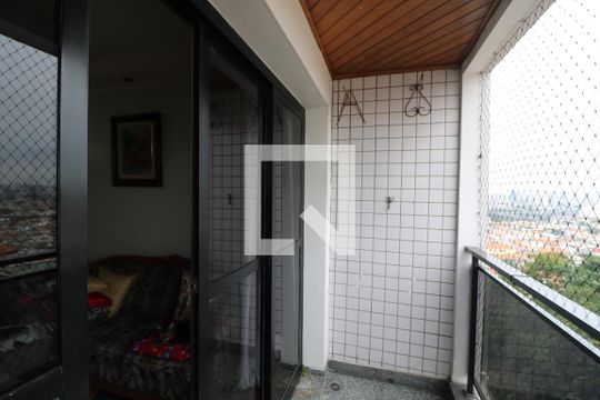 Varanda da Sala de apartamento à venda com 3 quartos, 110m² em Vila Santa Clara, São Paulo