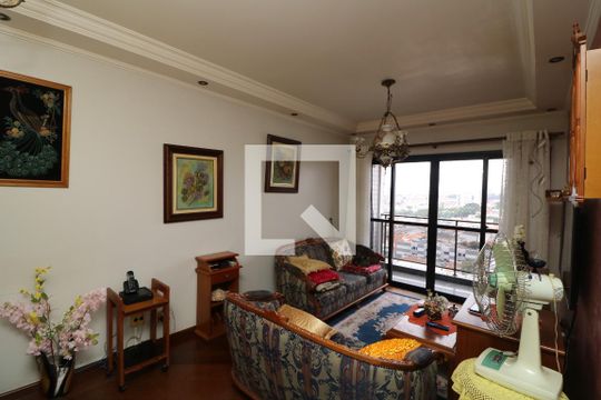 Sala de apartamento à venda com 3 quartos, 110m² em Vila Santa Clara, São Paulo
