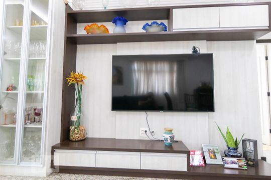 Detalhe da sala de apartamento à venda com 4 quartos, 200m² em Eldorado, Contagem