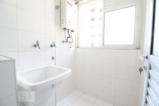 Área de Serviço de apartamento à venda com 2 quartos, 54m² em Vila Dom Pedro I, São Paulo
