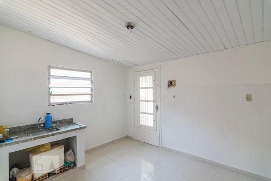 Cozinha de casa para alugar com 2 quartos, 60m² em Vila Bela Vista, Santo André